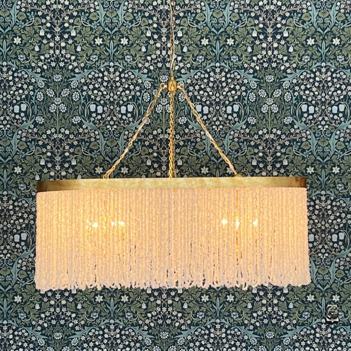 Lustre ovale Collette 40