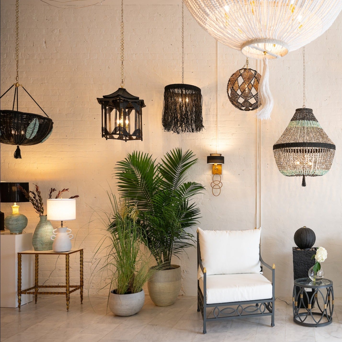 Lustre Saint-Jean - Noir