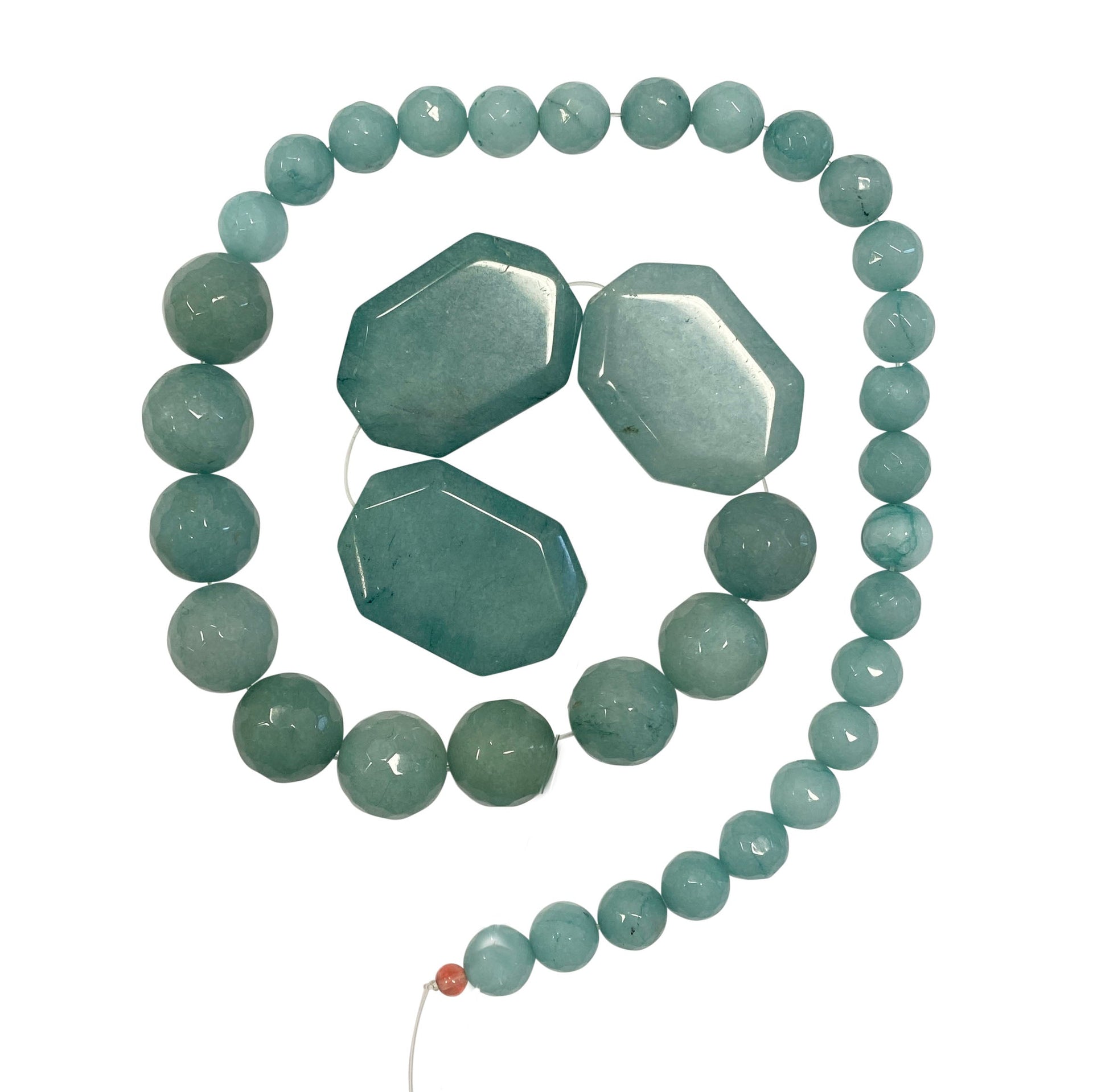 Agate paysage marin 