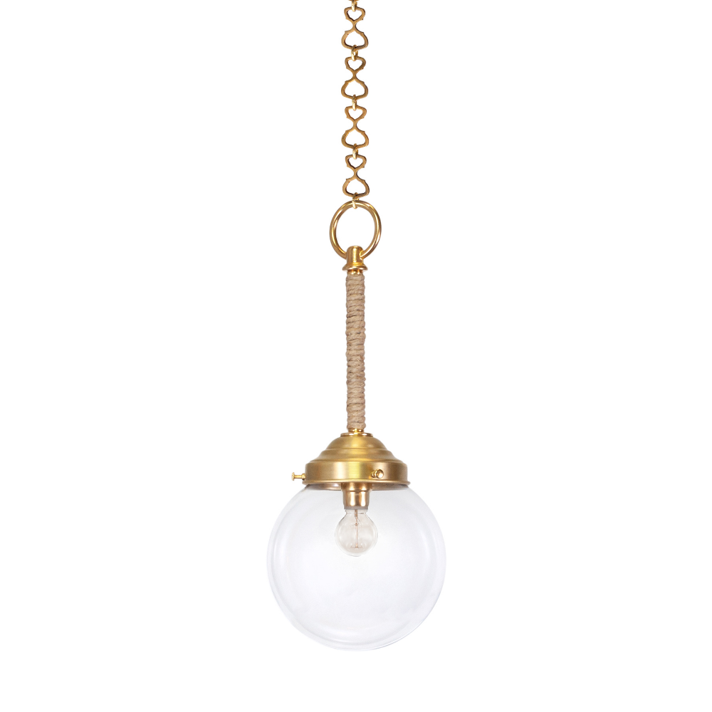 Pendentif Orbe en laiton